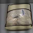 20x10ft Wrinkle Free Ivory Backdrop Curtain for Parties Soft Fabric Drapes Wedding Ivory Curtain Backdrop for Birthday Party Decorations Background for Photography 5x10ft,4 Panels