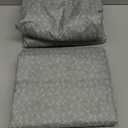 Amazon Basics Lightweight Super Soft Easy Care Microfiber 4 Piece Bed Sheet Set With 14-inch Deep Pockets - Queen, Grey Arrows,Printed