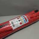 ReunionG Double Folding Camping Chairs, Portable Beach Chairs with Removable Umbrella & Mini Table Carrying Bag, Outdoor Lawn Chairs for Picnic, Patio, Pool, Park (Red)