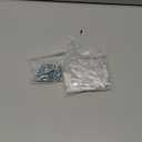 BAGTeck 22 Sets of Mirror Holder Clips Kit, Crystal Clear Plastic Mirror Clip, Mirror Holder Clips Glass Retainer Clips Kit, Mirror Hanging Kit with Screws and Fixed Mirror Box Door (Classic Style)