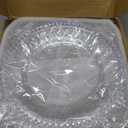 Clear Bead Acrylic Charger Plates 13", Set10PCS Round Table Charger Plates Decoration Wedding,Party,EventAcrylic Bead Clear 10