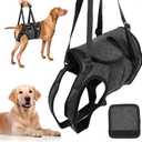Adjustable Dog Lift Harness & Dog Sling Support for Hind Legs, Senior & Recovering Pets (XL, Dark Gray)