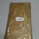 10 Pack Premium Disposable Plastic Tablecloth 54" X 108" Rectangle Table Cover for Birthdays Weddings Christmas Anniversary Buffet Table (Gold)