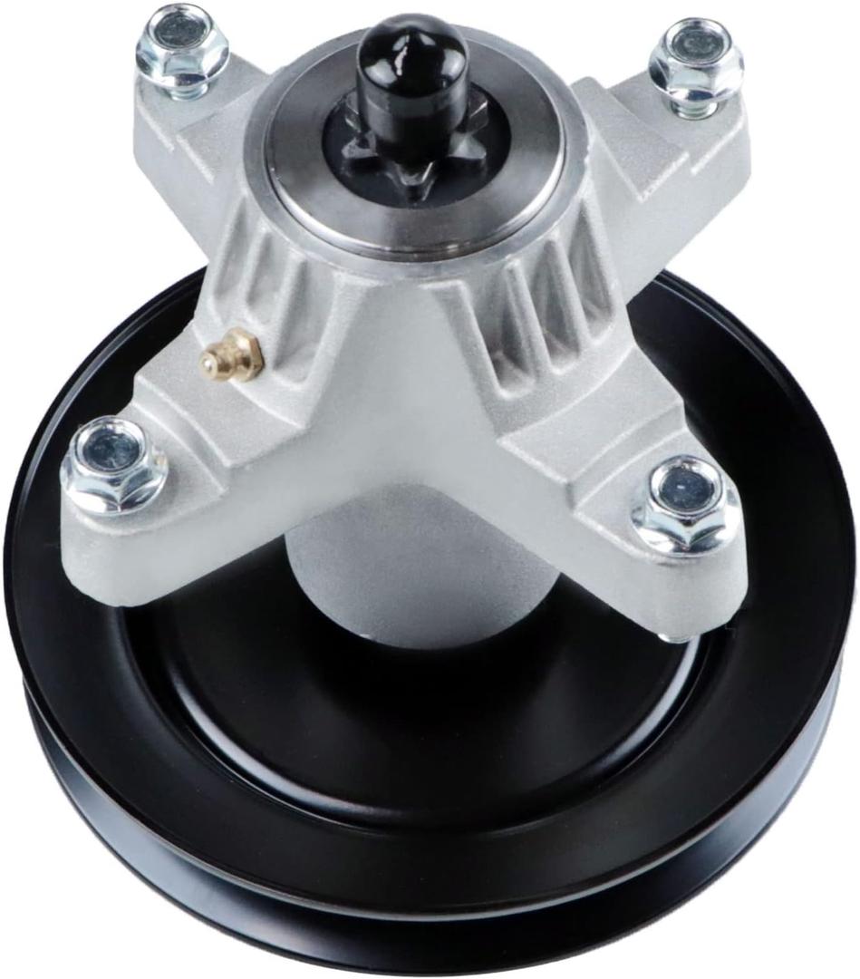 618-0624 618-0659 Spindle Assembly with Pulley for 42 Inch Deck Cub Cadet MTD 918-0624A 918-0659 918-0624B 918-04456 618-04461 112-0460 LT1040 LT1042 LX420 42" Deck Mower
