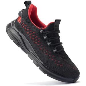 Steel Toe Shoes for Men and Women Comfortable Lightweight Work Safety Shoes Puncture Proof Slip Resistant Indestructible Sneakers Construction Work Utility, Size 7