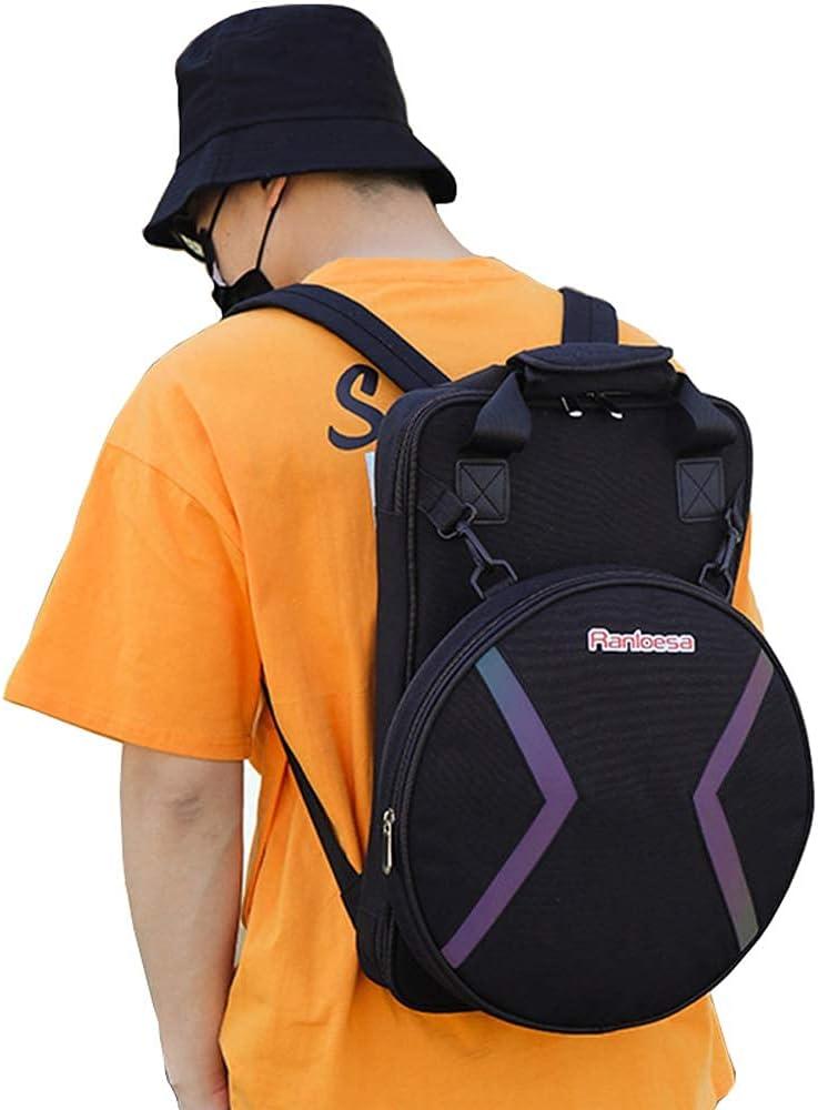 Silent Drum Pad Bag for 12 Inch,Drum Practice Pad Bag,Waterproof,with Adjustable Dual Straps Dumb Drum Practice Pad Bag