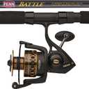 Penn Battle Spinning Reel and Fishing Rod Combo