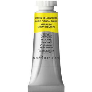 Winsor & Newton Professional Watercolor, 14ml (0.47-oz) Tube, Lemon Yellow Deep Winsor & Newton Professional Watercolor, 14ml (0.47-oz) Tube, Lemon Yellow Deep