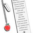 Teacher Valentines Day Appreciation Gifts for Women Men Bookmark Best Teacher Appreciation Gifts Ideas Thank You Gifts for Teacher Gifts from Students Teacher Retirement End of Year