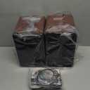 Saiyin Bluetooth Bookshelf Speakers, 40W X 2 Powered TV Speakers with 4 Inch Woofer, Turntable Speakers with Optical/AUX Input/Subwoofer Line Out for PC and TVs