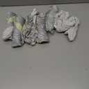 DLMWELL Chair Seat Covers Set of 6 Stretch Printed Chair Covers for Dining Room Square Removable Washable Chair Protector Seat Cushion Slipcovers for Kitchen Office