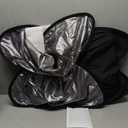 D-Lumina Roof Sunshade for Tesla Model 3 Highland 2024 2025, Glass Sunroof Shade Window Insulation UV & Heat Protection for Tesla Model 3 Accessories 2025 2024 Black, Roof Shade Won't Sag (Set of 2)