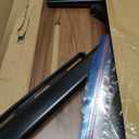 Height Adjustable TV Tray Table with Wheels for Couch or Sofa