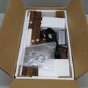 TUTOTAK Small End Table with Charging Station, Narrow Side Table with USB Ports and Outlets, Skinny Sofa Table, Slim Nightstand, Living Room, Bed Room, Pure Brown TB01BB060C (2-Tier7.9"D x 15.8"W x 22.5"H)