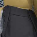 GIANT PANDA Waterproof Ultradura Full Set Seat Covers for Wrangler JL 4 Door Sahara Sport Rubicon Unlimited Willys 2018 2019 2020 2021 2022 2023 2024 2025 with Rear Cup Holder,Tear Resistant(Black)