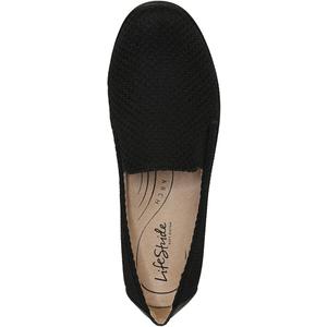LifeStride Women's Next Level Sneaker, True Black (6.5)