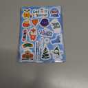 2 x 288 Pieces Winter Stickers Snowflake Holiday Party Sticker Hello Winter Sticker for Water Bottles Snowman Penguin Stickers for Envelopes Cards Crafts Scrapbooking School Classroom