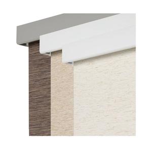 Persilux Free-Stop Cordless 100% Blackout Roller Window Shades for Home, Natural Woven Fabric UV Protection Privacy Roller Shades for Windows, Sliding Glass Doors, Bedroom, Patios Khaki