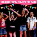 48PCS Light Up Fidget Spinner Bracelets Glow Party Favors Bulk for Kids 4-8 8-12 Summer Goodie Treat Bag Stuffers Classroom Treasure Toys Carnival Prize Pinata Birthday End of Year Student Return Gift