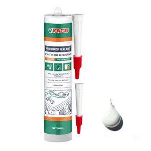 VGS201 High Temperature Sealant Caulk, White Color Fireplace Sealant Fireproof Caulk, 10.15 Fl Oz, 1-Tube Pack Fast-Drying Formula, Suitable for Ovens, Stoves, and Chimneys