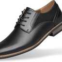 SILENTCARE Men's Oxford Formal Dress Shoes Business Comfortable Classic Lace Up Shoes, 9.5