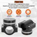 Front Motor Mounts for Dyna Case Saver Models 1991- 2017 Aluminium