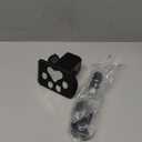 Dog Paw Print Hitch Cover for 2 Inch Receivers(with 5/8-Inch Pin Diameter Trailer Hitch Lock)