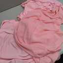 Maternity Mesh Off Shoulder Chiffon Cloak Maxi Photoshoot Dress (Pink, M)