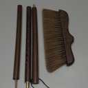 Wood Angle Broom  44.8 Wooden Handle Compact Brooms for Indoor Kitchen  Soft PP Bristles, Durable Sweeping Broom