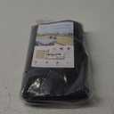 LOVE STORY 3'x115'' Black Balcony Privacy Screen Fence, UV Protection Weather-Resistant 3 FT Height Shield for Deck, Patio, Backyard, Outdoor Pool, Porch, Railing