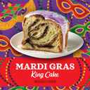 Community Coffee Mardi Gras King Cake Flavored, 60 Single-Serve Keurig K-Cup Pods, Medium Roast, 60 Count (Pack of 1)