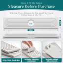 Eormoe Stone Faucet Mat for Kitchen Sink Diatomite Drying Stone Mat & Sink Protector, Prevents Moisture Sink Splash Guard Water-Absorbing Stone Tray for Bathroom Counter (Light Grey, 20" x 3.9")