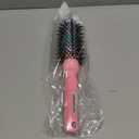 Round Brush for Blow Out - 1.3 Inch Small Nano Thermal Ceramic & Ionic with Boar Bristles - Salon Blow Drying Hair Brush for Drying,Volumizing, Curling, Shine & Smooth Styling