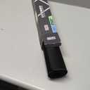 KTRIO Large Gaming Mouse Pad Desk Mat, Superior Micro-Weave Cloth for Precise Mouse Control, Non-Slip Rubber Base, Stitched Edges, Water-Resistant, for Gamer, Office & Home, 35.4" x 15.7" inches (Black Stealth)