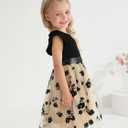 Sinhoon Toddler Girl Tulle Dress Summer Ruffle Sleeveless Baby Girl Fashion Casual Dresses 8Y
