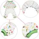2-Pack Pet Clothes Puppy Cute Pajamas Dogs Cotton Rompers Cats Jumpsuits Cosy Apparel Dog Shirt Small Canine Costumes, Duck & Fish XL