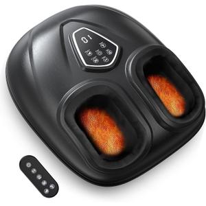 Shiatsu Foot Massager for Neuropathy with Heat and Remote Control