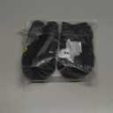 XSY&G Dog Boots, Waterproof Dog Shoes,Dog Booties with Reflective Rugged Anti-Slip Sole and Skid-Proof, Outdoor Dog Shoes for Medium to Large Dogs 4Pcs-Size 8 (Size 8:3.3''x2.9'')(L*W) for 75-95 lbs, Black)