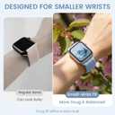Compatible with Apple Watch Band for Small Wrists, Adjustable Braided Magnetic Nylon Strap for Women, Fits 38mm 40mm 41mm 42mm 44mm 45mm 46mm 49mm, Series 10 9 8 7 6 5 4 3 2 1 SE Ultra