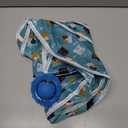 Interactive Cat Toys, Play Mat with Automatic Motion Balls, LED Lights, Bird Chirping Sound, 3 Speed Levels, Indoor Enrichment, Cat Pattern Design (Green)