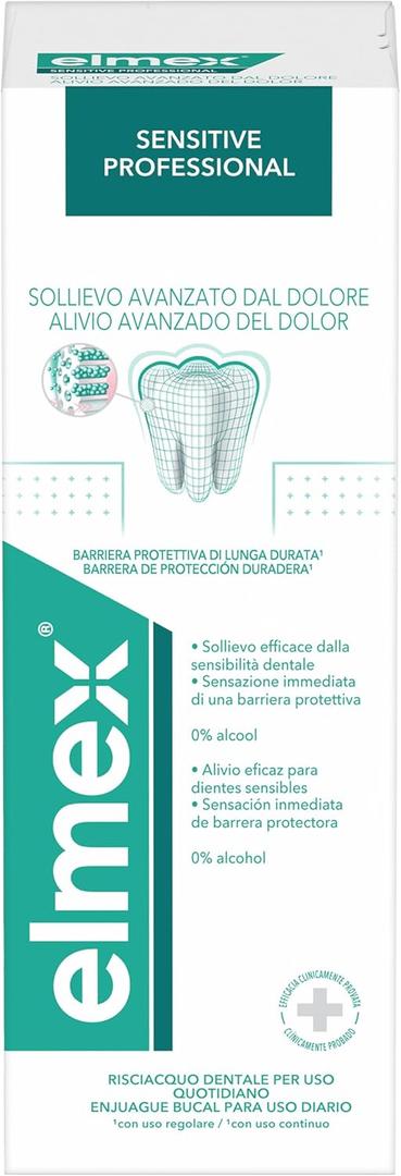 Elmex Sensitive Plus Mouthwash 400ml