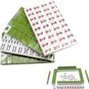 Mini Chinese Mahjong Set - Complete Mahjong Tile Set with 144 Tiles & Travel Case, Portable Mahjong Travel Set for Outdoor Fun - Perfect Mahjong Game Gift for Beginners & Enthusiasts