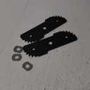 EB-007 7-1/2" Edge Hog Heavy-Duty Edger Replacement Blade Compatibles with Black+Deck er 2-in-1 String Trimmer, Fits Model LE750, LE710, LE760, EH1000, with of Wear Indicators, 2 Pack