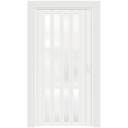 36“ x 80“ Paneled PVC/Vinyl Accordion Door