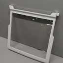 WPW10276341 Refrigerator Glass Shelf Assembly Compatible With Whirlpool, Kenmore, Maytag Refrigerator Shelf Replacement - Replaces AP6018409, W10276341, 1566982