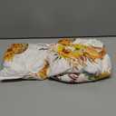 Preboun Fall Chair Covers Set of 6 Thanksgiving Dining Protector Stretch Removable Washable Autumn Pumpkin Sunflower Maple Leaves Slipcovers for Dining Hotel Party Wedding