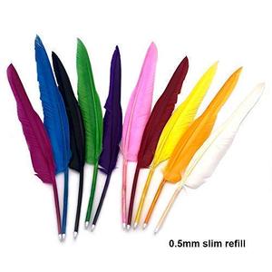 2 CT Feather Pens 5 Pack