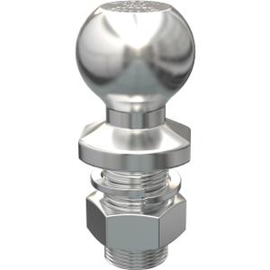 Hot Forged Steel 2-5/16 Inch Hitch Ball 30,000 LBS, 1-1/4"-12 UNF Thread 2-5/8" Shank Length for Trailer, ATV, UTV, Lawn Tractor