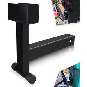 Trash Can Hauler Grabber with 2-inch Hitch Receiver, Garbage Hauling Towing Hitch Attachment on Lawnmower, Three-Point Hitch Fit for Lawn Mower, Garden Tractors