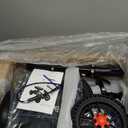 Knee Scooter, All Terrain Foldable Knee Scooter Walker, Disc Brake Knee Walker for Foot Injuries Compact Crutches Alternative (Blue)